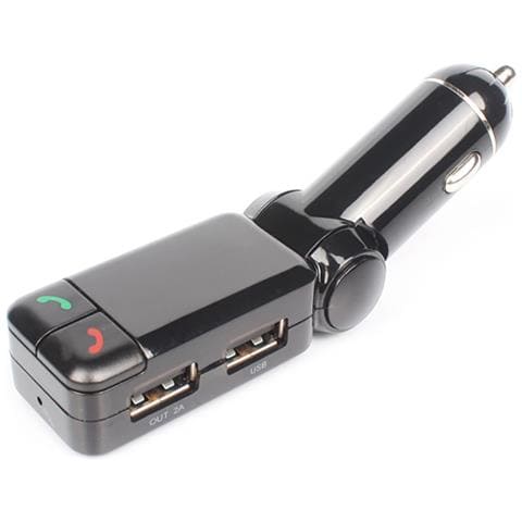 Kit Vivavoce Bluetooth Per Auto Con Trasmettitore Di Chiamata Fm - Foto 1