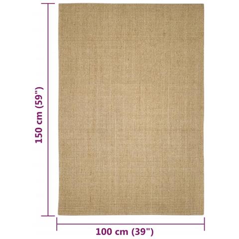 Tappeto in Sisal per Tiragraffi 100x150 cm - Foto 6