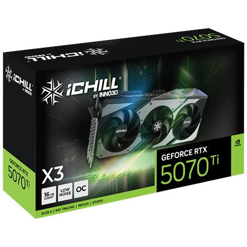 iChill GeForce RTX 5070 Ti X3 16GB GDDR7 PCI Express 5.0 - Foto 1