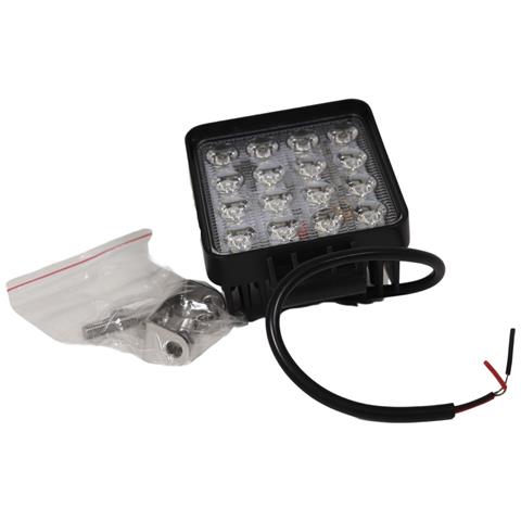 Faro Da Lavoro 16 Led Epistar A Largo Raggio Freddo 48w Ip67 - Foto 5