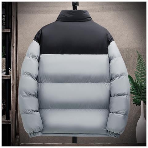 Giacca Riscaldata In Cotone: Cappotto Invernale Caldo Da Esterno Con Alimentazione Usb Grey L - Foto 7
