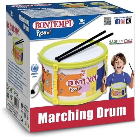 Tamburo Con Tracolla E Bacchette - Foto 1