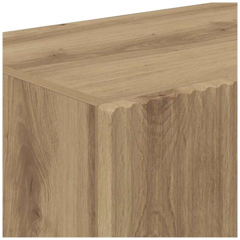 Mobile TV da parete Rovere Artigianale 60 x 31 x 29.5 cm - Foto 9