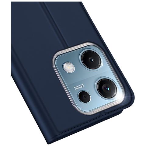 Cover per Redmi Note 14S 4G - Pelle /PU, Blu - Foto 2