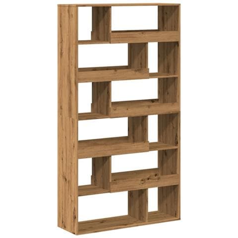 Libreria Rovere Artigianale 100x33x187,5 cm in Truciolato - Foto 1