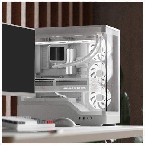 P500A-WT Midi Tower Bianco - Foto 2