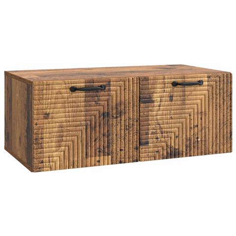 Mobile Porta TV da Muro Legno antico 78,5 x 41 x 30 cm - Foto 1