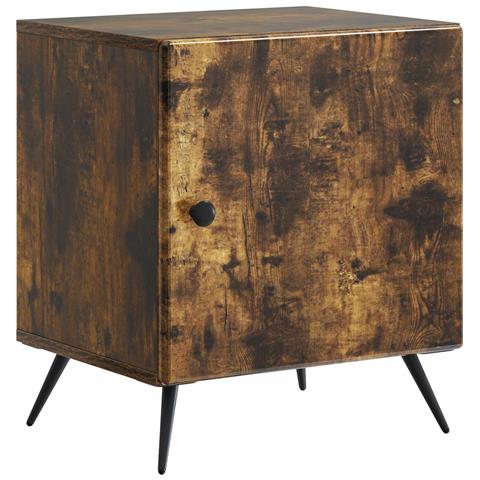 Armadio da Notte Rovere Fumo 43 x 34,5 x 50 cm - Foto 1