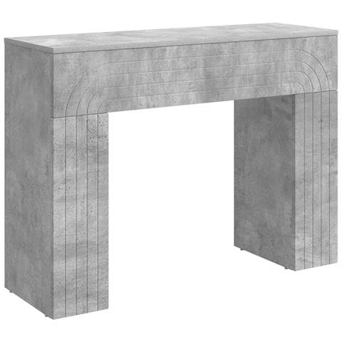 Tavolino da salotto Grigio Cemento 102 x 35 x 75 cm - Foto 1