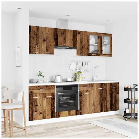 Unità Cucina Lyon 8 pcs Legno multistrato - Foto 2