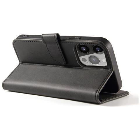 Custodia Magnetica Con Flap E Portafoglio, Per Infinix Hot 30 - Nera - Foto 1