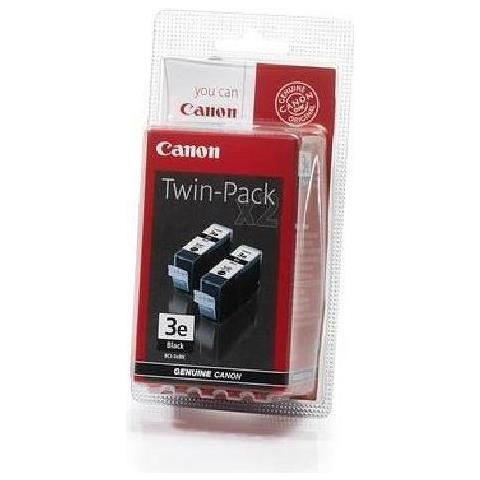BCI-3E BK Serbatoio Ink Originale Nera BJC 3000 Capacità 330 Pagine Confezione 2 pezzi - Foto 3