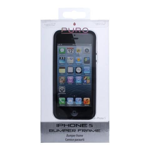 Cover Iphone 5 "Bumper" Nero / Trasparente - Foto 2