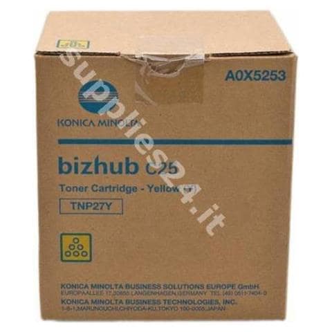 toner giallo bizhub c25 tnp-27y - Foto 4