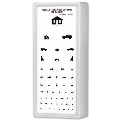 Ottotipo Non Luminoso Pediatrico - 3 Metri - Foto 1