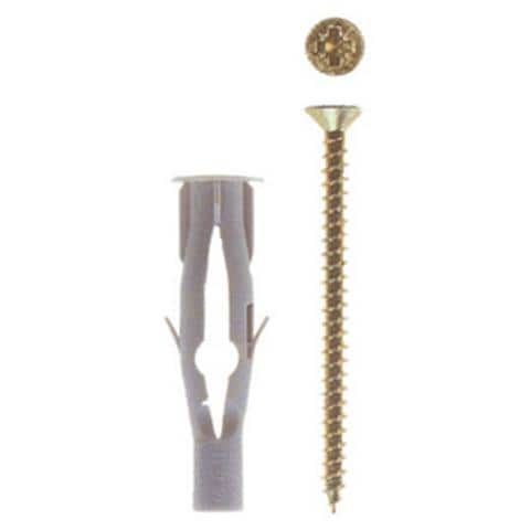 Tasselli Nyl. "fu"10x60v C / Vite - Foto 1
