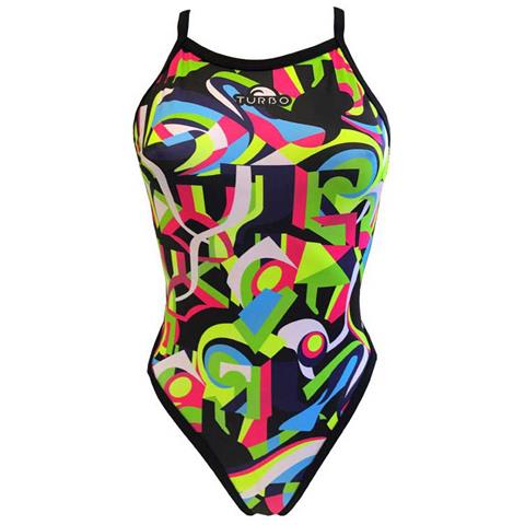 Costumi Da Bagno Turbo Geo Abstract Costumi Donna M - Foto 1