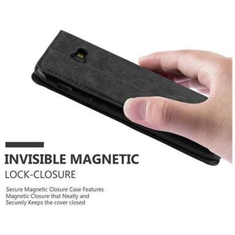 Custodia Compatibile Con Samsung Galaxy A5 2017 In Nero Di Notte - Coperchio Protettiva Con Chiusura Magnetica, Funzione Stand E Tasca Per Le Carte - Foto 5