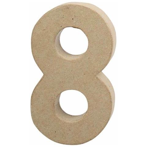 Numero 8 Grande, Altezza: 20,5 Cm, 1 Pezzo - Foto 2