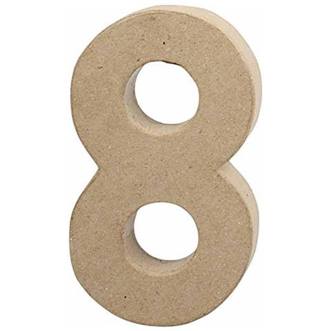 Numero 8 Grande, Altezza: 20,5 Cm, 1 Pezzo - Foto 1