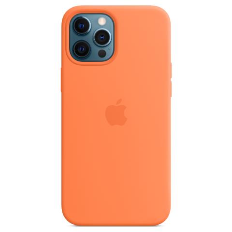 Custodia MagSafe in silicone per iPhone 12 Pro Max - Kumquat - Foto 1
