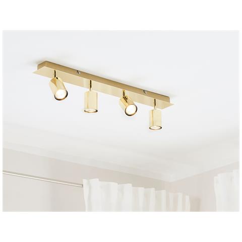 Lampada Da Soffitto A 4 Luci Oro Tigris - Foto 10
