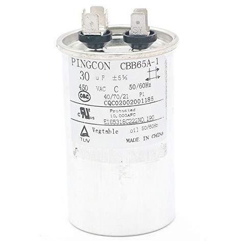 25uf Cbb65 Capacitor Motore Corsa Per Condizionatore Daria 450vac Sh 407021 50 60hz - Foto 1
