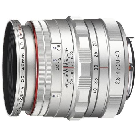 HD DA 20-40mm F2.8-4 ED Limited DC WR, SLR, 9/8, 20 - 40 mm, 0,20x, Argento, Bayonet - Foto 1