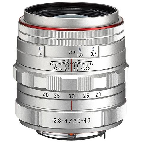 HD DA 20-40mm F2.8-4 ED Limited DC WR, SLR, 9/8, 20 - 40 mm, 0,20x, Argento, Bayonet - Foto 2