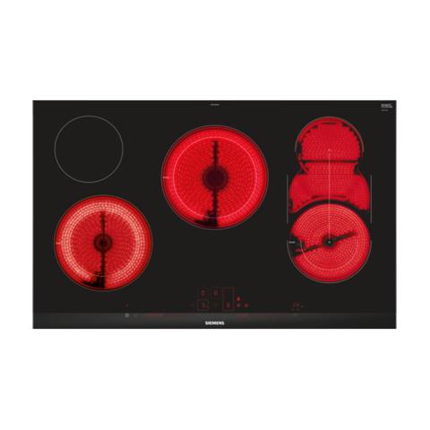 ET875LMP1D piano cottura Nero Da incasso Ceramica 5 Fornello (i) - Foto 1