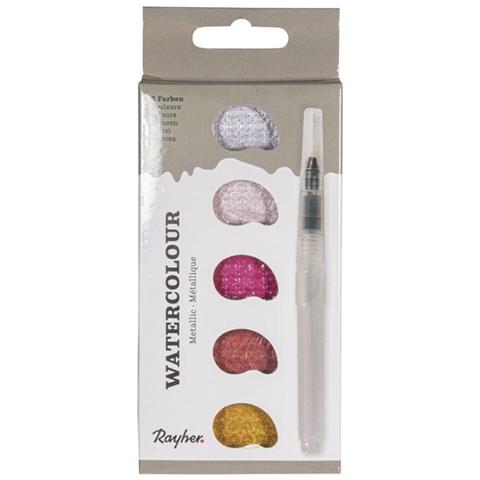 Vernice Acrilica Metallizzata Rosa 5 Colori - Foto 1