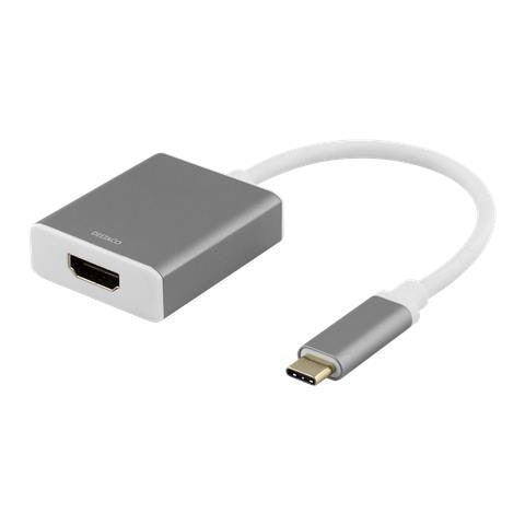 USBC-HDMI9 cavo e adattatore video 0,2 m USB tipo-C HDMI Grigio - Foto 1