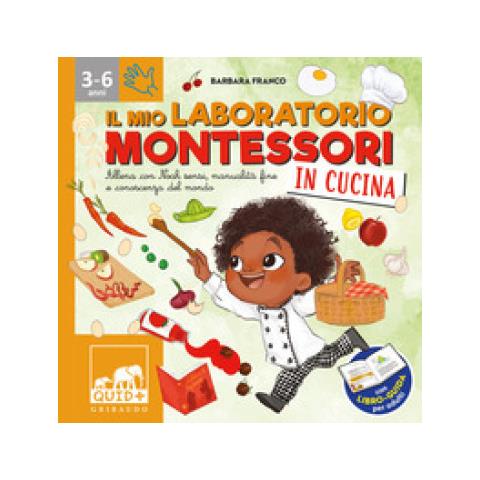 Barbara Franco - Il Mio Laboratorio Montessori In Cucina. Allena Con Noah Sensi, Manualità Fine E Conoscenza Del Mondo. Con Libro-guida Per Adulti - Foto 1