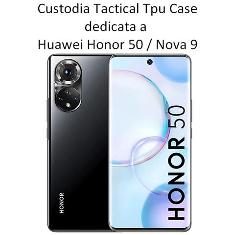 Custodia Originale Tpu Cover Case Per Huawei Nova 9 - Honor 50 Trasparente - Foto 2
