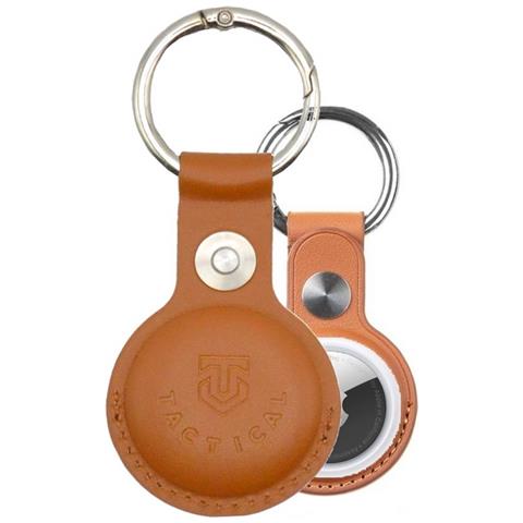 Custodia Originale Ciondolo Per Apple Airtag Beam Leather Brown - Foto 1