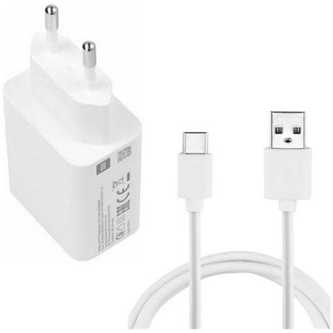 Caricabatterie Originale Da Casa Con Cavo Type C Mdy-10-ef 18w White Bulk - Foto 1