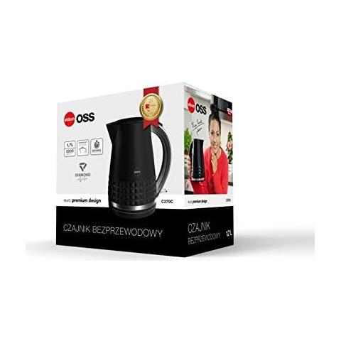 Bollitore Eldom C270c Oss, Capacità 1,7 L, Potenza 2150 W, Nero - Foto 2