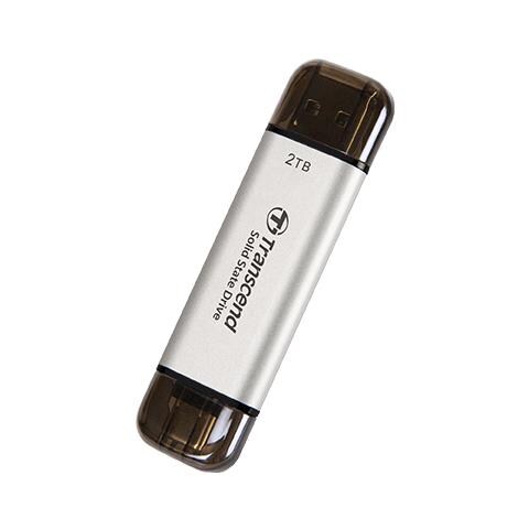 2TB EXTSSD USB10GBPS TYPEC /A SILVER - Foto 2