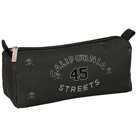 Astuccio Scuola California Nero 21 X 8 X 7 Cm - Foto 1