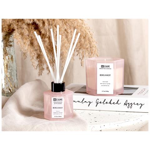 Candela Profumata Con Diffusore Di Fragranze Classy Tint Cera Di Soia Note Fruttate - Foto 1