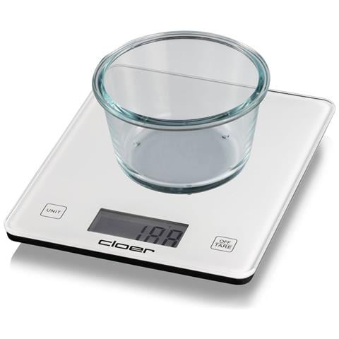 6871 bilancia da cucina Bianco Superficie piana Quadrato Bilancia da cucina elettronica - Foto 2