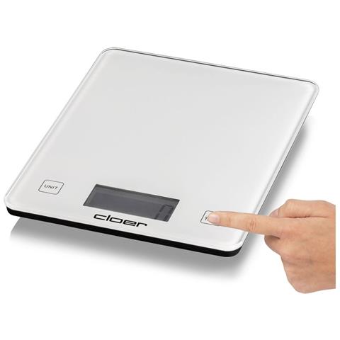 6871 bilancia da cucina Bianco Superficie piana Quadrato Bilancia da cucina elettronica - Foto 10