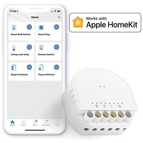 Interruttore da incasso Smart Wi-Fi 220V Apple HomeKit - Foto 1