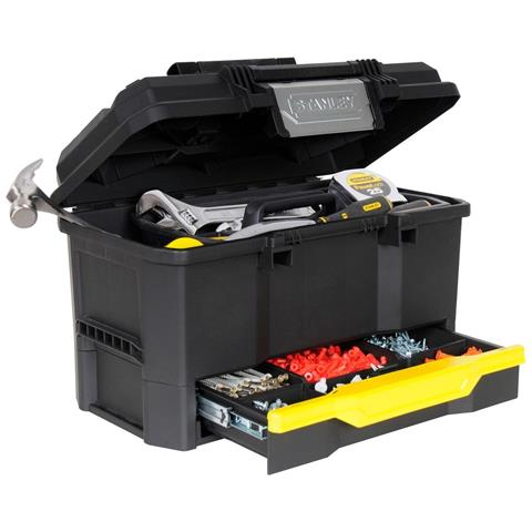 Cassetta Portautensili Lucchettabile Con Doppio Scomparto E Cassetto Organizer 1-70-316 - Foto 1