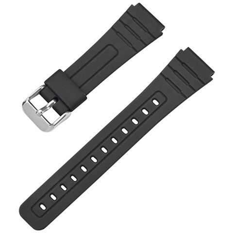 Cinturino Per Orologio Nero Opaco Con Kit Di Attrezzi - Larghezza Ansa 18 Mm - Foto 1