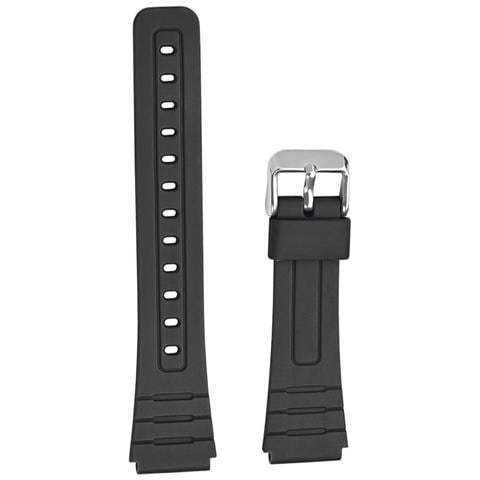 Cinturino Per Orologio Nero Opaco Con Kit Di Attrezzi - Larghezza Ansa 18 Mm - Foto 3