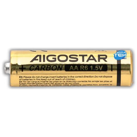 8 X Batterie Aa R6 1.5v Non Ricaricabili Stilo Carbonio Lr6 Batteria Pile - Foto 4