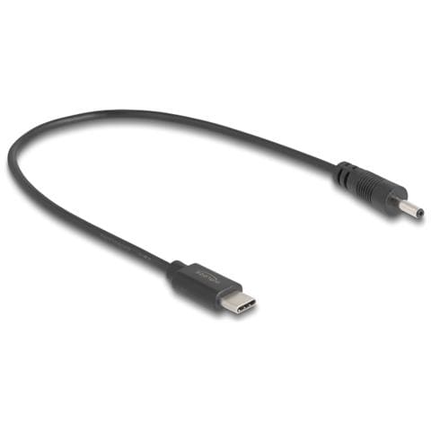 Cavo di alimentazione USB Type-C per DC 3,0 x 1,1 mm maschio 27 cm - Foto 2
