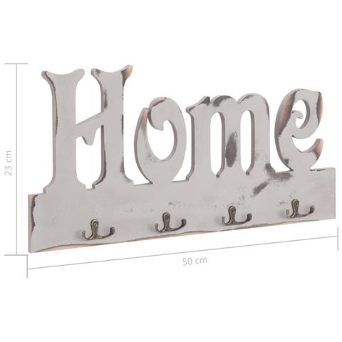 Appendiabiti A Muro Home 50x23 Cm - Foto 6