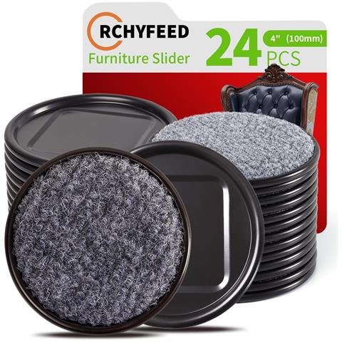 Set Di 24 Feltrini Per Mobili Protezione Per Pavimenti In Legno - Foto 1